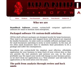 Brandrock.co.za(BrandRock Software) Screenshot