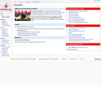 Brandschutz-Wiki.de(Brandschutz Wiki) Screenshot