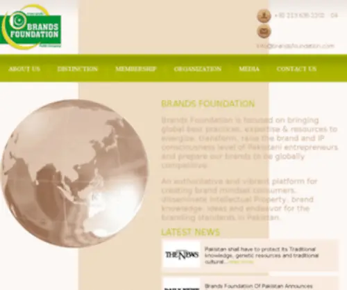 Brandsfoundation.asia(Brands Foundation) Screenshot