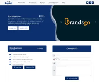 Brandsgo.com(Short Brandable Domain Name) Screenshot