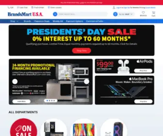 Brandsmartusa.com(BrandsMart USA) Screenshot