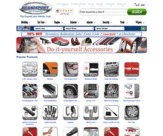 Brandsport.com(Discount Auto Parts & Accessories) Screenshot