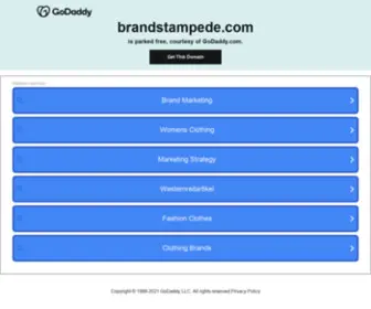 Brandstampede.com(Brandstampede) Screenshot