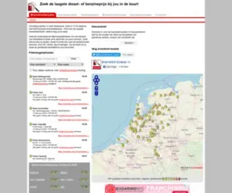 Brandstof-Zoeker.nl(⛽ Goedkoop tanken) Screenshot