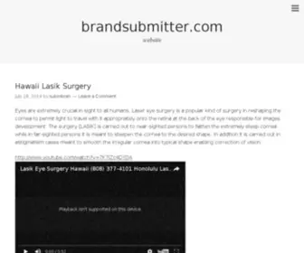 Brandsubmitter.com(Brand Submitter) Screenshot