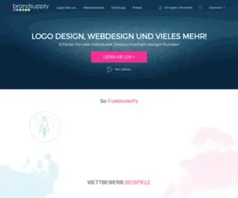 Brandsupply.at(Grafik Design Wettbewerbe platzieren) Screenshot