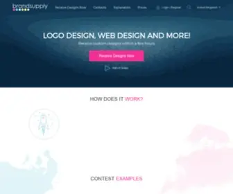 Brandsupply.co.uk(Graphic Design Contests) Screenshot