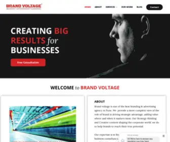 Brandsvoltage.com(Business coach and Consultant) Screenshot