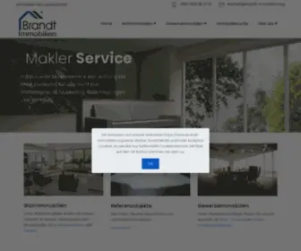 Brandt-Immobilien.org(Brandt Immobilien Göttingen) Screenshot