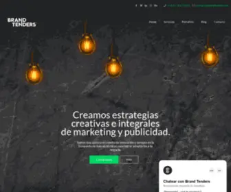 Brandtenders.mx(Agencia de Publicidad en Monterrey) Screenshot