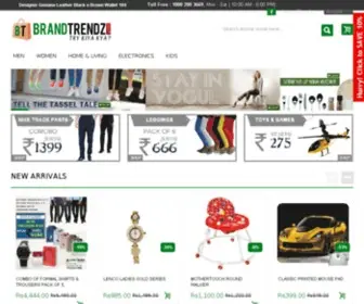 Brandtrendz.com(Online Shopping India) Screenshot