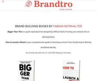 Brandtro.com(Brandtro Publishing) Screenshot