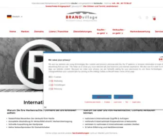 Brandvillage.com(Internationale Markenbörse) Screenshot