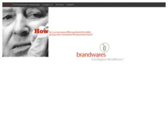 Brandwares.com(Branded Web Applications) Screenshot