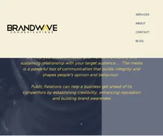 Brandwave.in(Public Relations) Screenshot