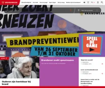Brandweer.nl(Brandweer; brandveiligheid; brandweer.nl) Screenshot