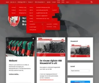Brandweer.org(Nederlandse Vereniging van Belangstellenden in het Brandweerwezen) Screenshot