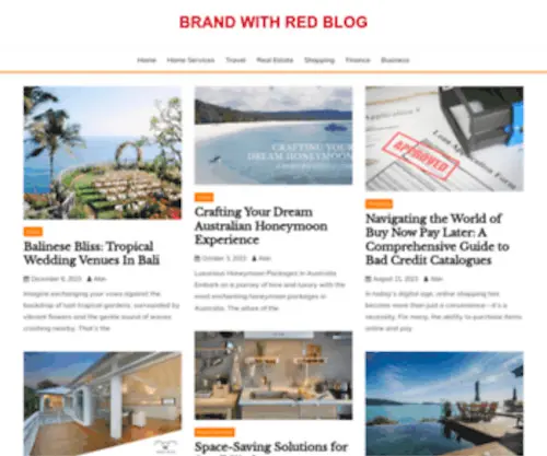 Brandwithred.com(Kinetix Creative) Screenshot