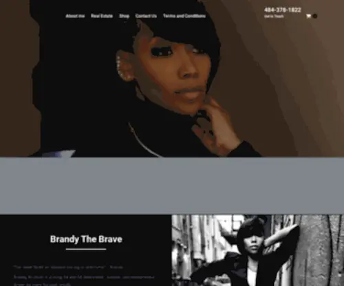 Brandythebrave.com(Brandy The Brave) Screenshot