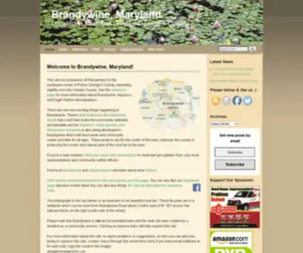 Brandywinemd.com(Brandywine, Maryland) Screenshot