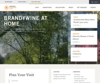 Brandywinemuseum.org(Brandywine Conservancy and Museum of Art) Screenshot