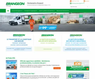 Brangeon.fr(Groupe Brangeon) Screenshot