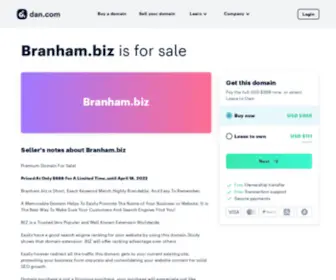 Branham.biz(Branham) Screenshot