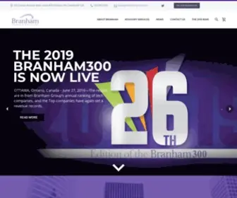 BranhamGroup.com(Shaping Data into Knowledge) Screenshot