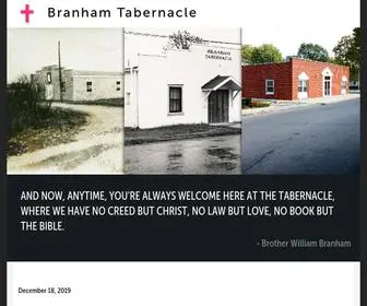 Branhamtabernacle.org(Branham Tabernacle) Screenshot