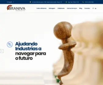 Braniva.com(Home I Empresa de Usinagem e Caldeiraria) Screenshot
