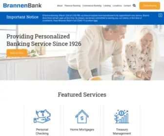 Brannenbanks.com(Brannen Bank) Screenshot