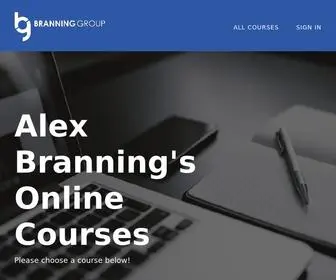Branninglibrary.com(Branning Group Online Courses) Screenshot
