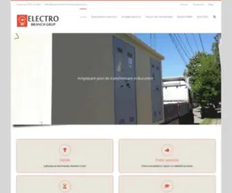 Bransamente-Instalatii-Electrice.ro(Bransamente instalatii electrice Bucuresti si Ilfov) Screenshot