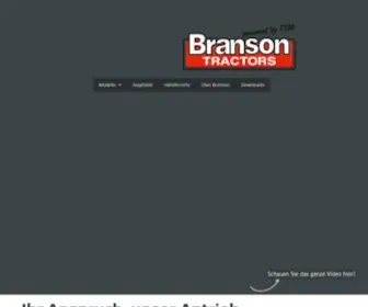 Branson-Germany.de(TYM-Branson Deutschland) Screenshot