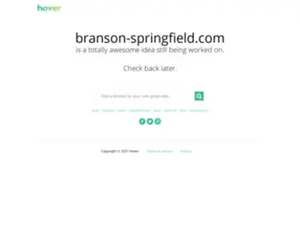 Branson-Springfield.com(Branson-springfield missouri attractions) Screenshot