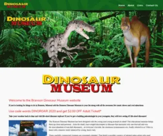 Bransondinosaurmuseum.com(Branson Dinosaur Museum) Screenshot