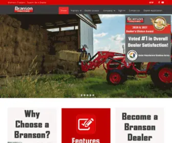 Bransontractor.com((North America)) Screenshot