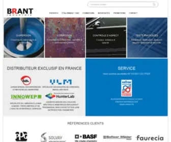 Brant-Industrie.fr(Brant) Screenshot