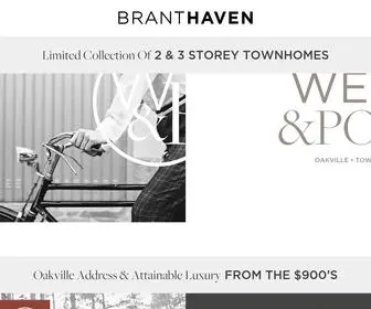 Branthavenoakville.com(West&Post) Screenshot