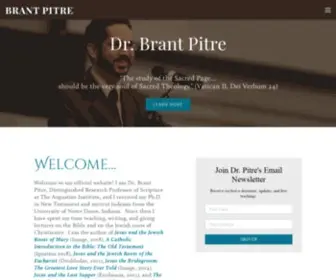 Brantpitre.com(Brant Pitre) Screenshot