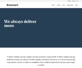 Branward.com(Consultoría de Marcas y Branding Corporativo) Screenshot