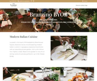 Branzinophilly.com(Branzino italian restaurant byob philadelphia) Screenshot