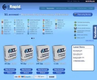 Brapid.sk(Premium accounts reseller) Screenshot