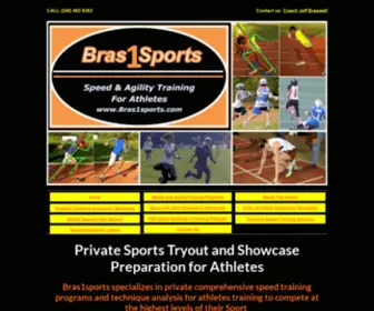 Bras1Sports.com(Bras1sports Speed & Agility Training) Screenshot