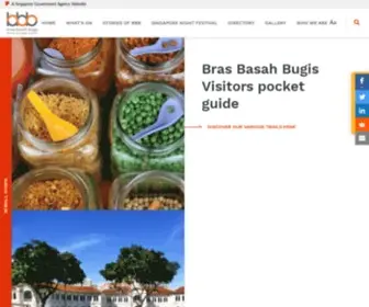 Brasbasahbugis.sg(Vision for Bras Basah Bugis as the cross) Screenshot