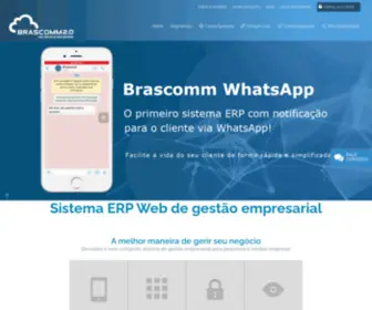 Brascomm.net.br(Sistema ERP WEB Brascomm) Screenshot