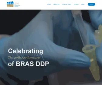 Brasddp.com(BRAS Drug Development Program) Screenshot