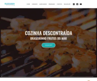 Braseirinho.com.br(Braseirinho Frutos do Mar e Sushi Curitiba) Screenshot