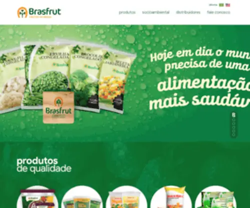 Brasfrut.com.br(Frutos do Brasil) Screenshot