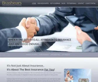 Brashearsinsurance.com(Brashears Insurance) Screenshot